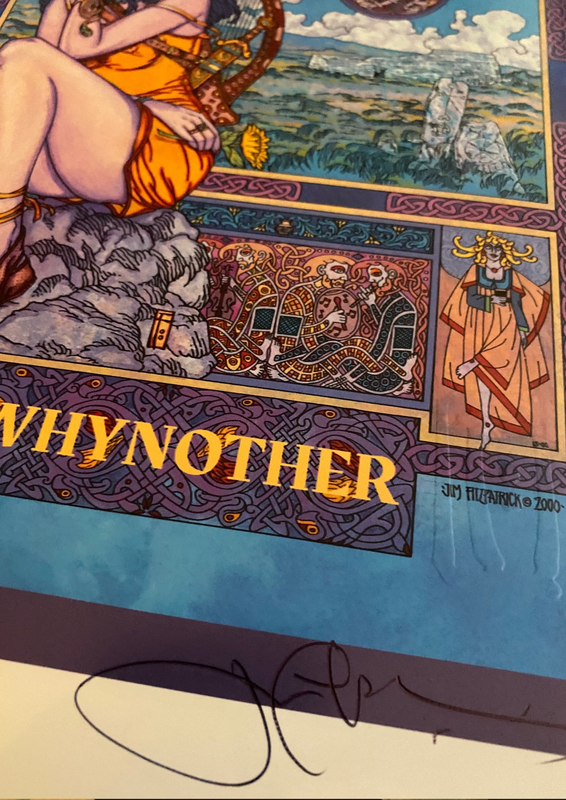 Limited Edition Prints by Jim Fitzpatrick for Why Not Her Etsy