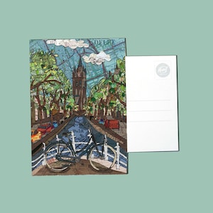 Cartes postales du monde - Série Delft et Dordrecht