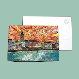 Carte postale du monde - Europe centrale
