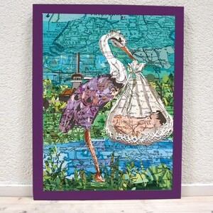 World map poster - Love, newborn and birthday themed.
