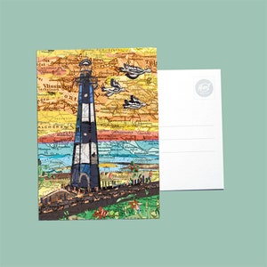 Weltkarten-Postkarten - Zeeland-Varianten