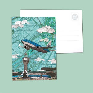 World map postcards - North Holland variations