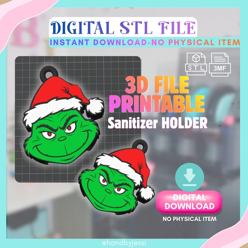 Star Hand Tutorial Hand Sanitizer Stl File - Etsy