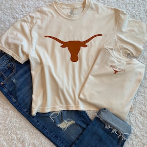 UT Women’s Boxy Crop  Tee with Embrace The Hate