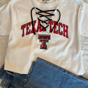 Texas Tech, White Game Day Tee