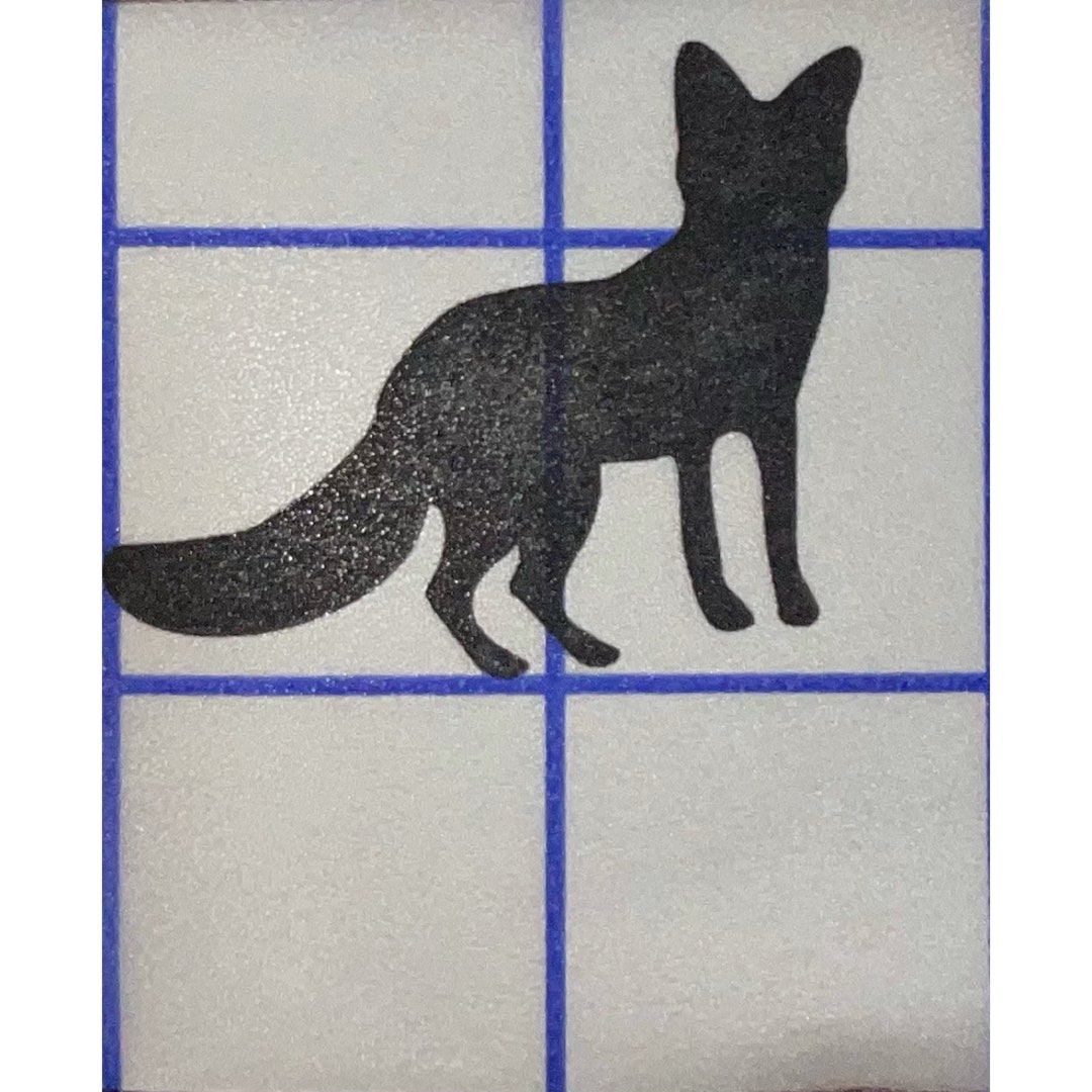 FOX Decal Hand Made Decal/ Sticker VINYL Etsy