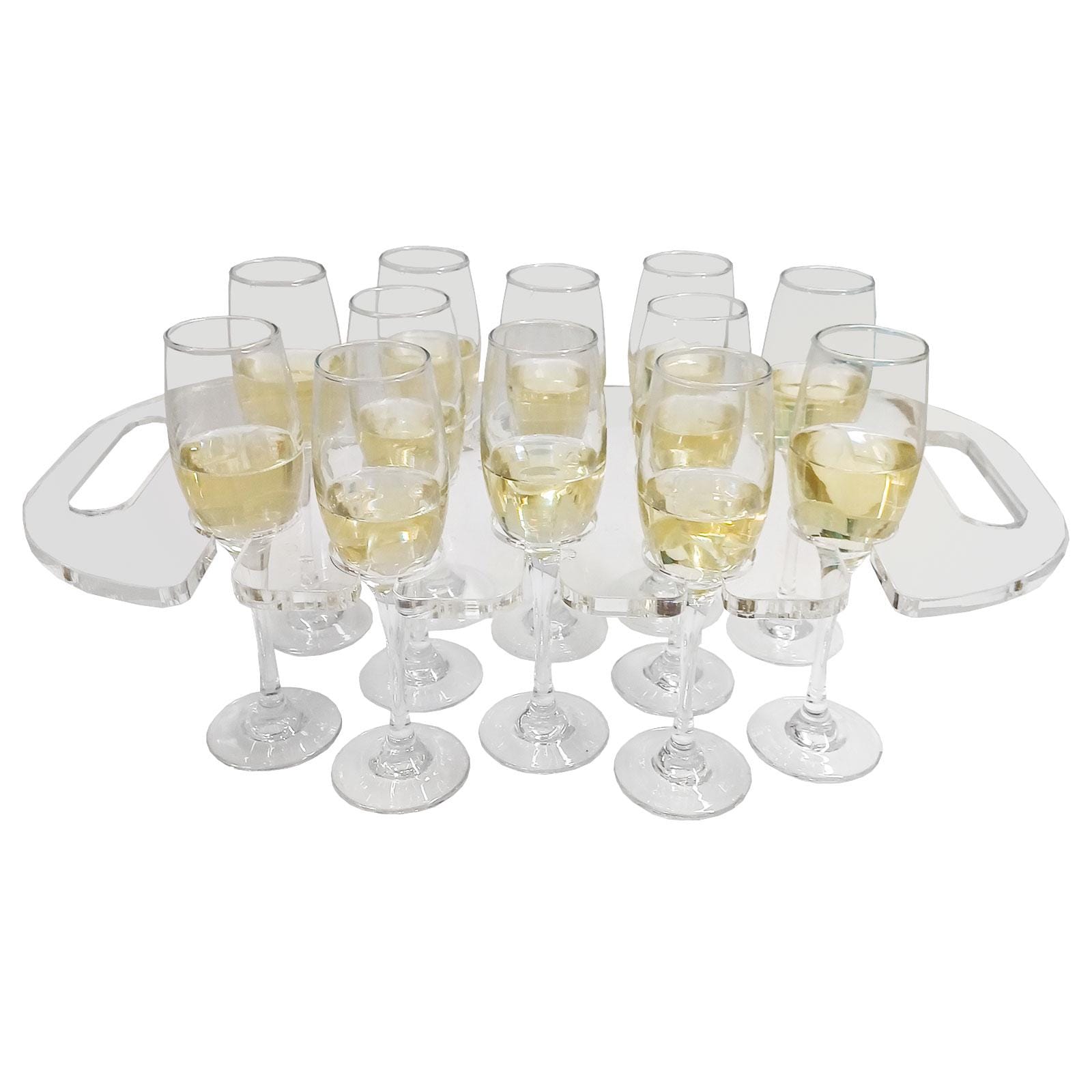 Set di 12 flute da champagne in plastica - Leroy Merlin