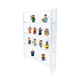 Wall Mounted Acrylic Shelf Display for Nail Polish, Models & Ornaments - Home, Shop Storage (DS67/C)