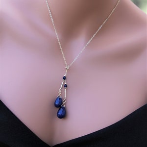 45th Anniversary Gift Anniversary Gifts Sapphire Necklace - Etsy