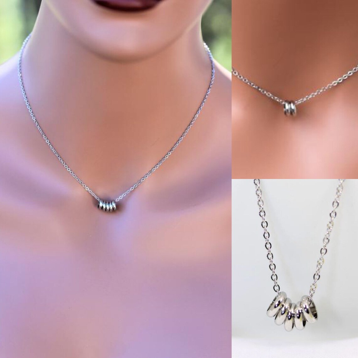 Dainty Necklaces Super Delicate Vesrstile Necklaces Etsy