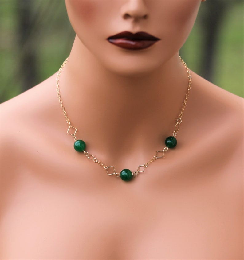 Jade Jewelry Green Jades Necklace Jades Healing Crystals Etsy
