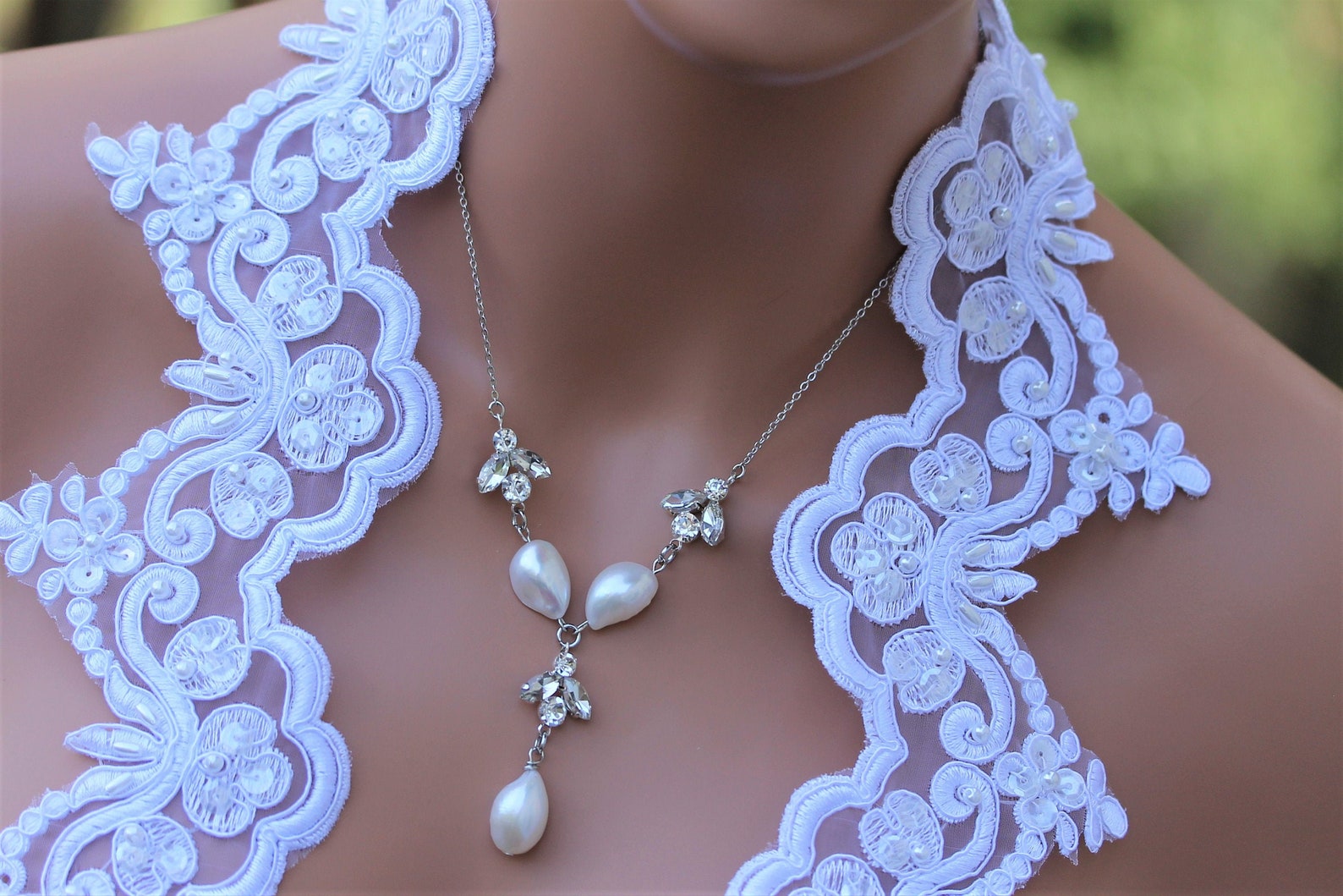 Wedding Jewelry Bridal Jewelry Freshwater Pearls June Etsy