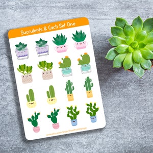 Cacti Bullet Journal - Etsy