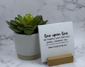 LDS General Conference Quote Cards - October 2025
