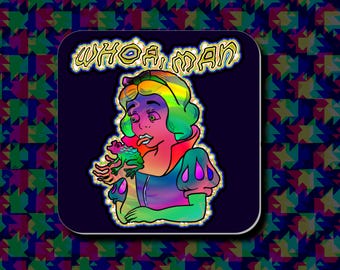 Whoa Man Sticker (4 inch size)