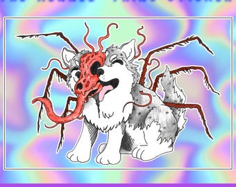 KENNEL-THING Sticker (The Thing) (3.5 inch size)