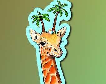King of the Beach Sticker (2.5 inch size)