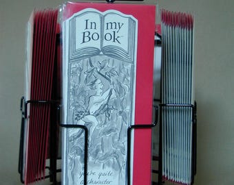 CHARACTER greeting card bookmark