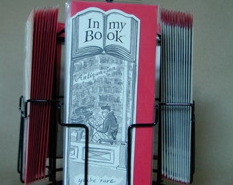 RARE greeting card bookmark