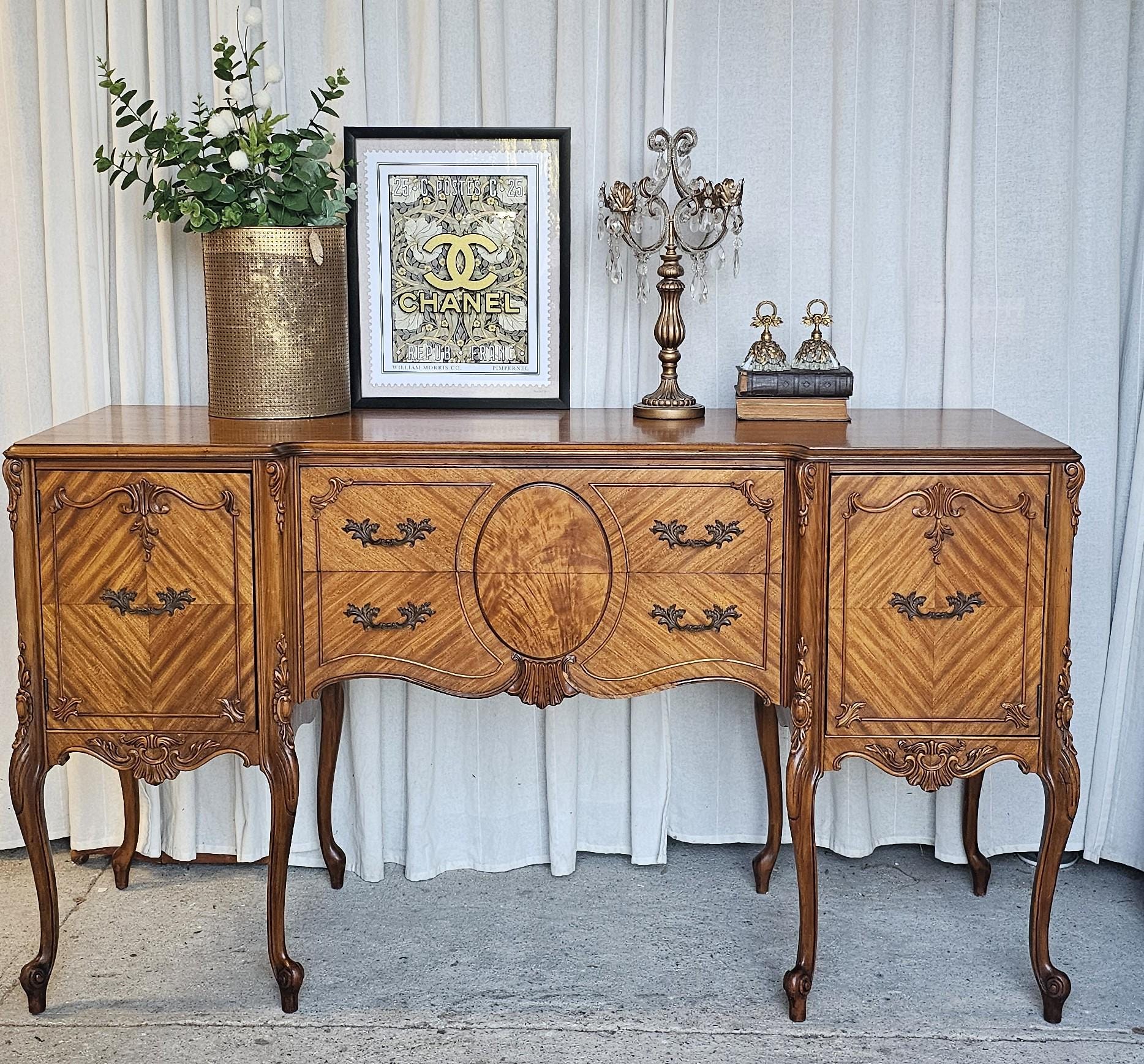 チャイナヴィンテージ家具 1930s China Cabinet - Etsy