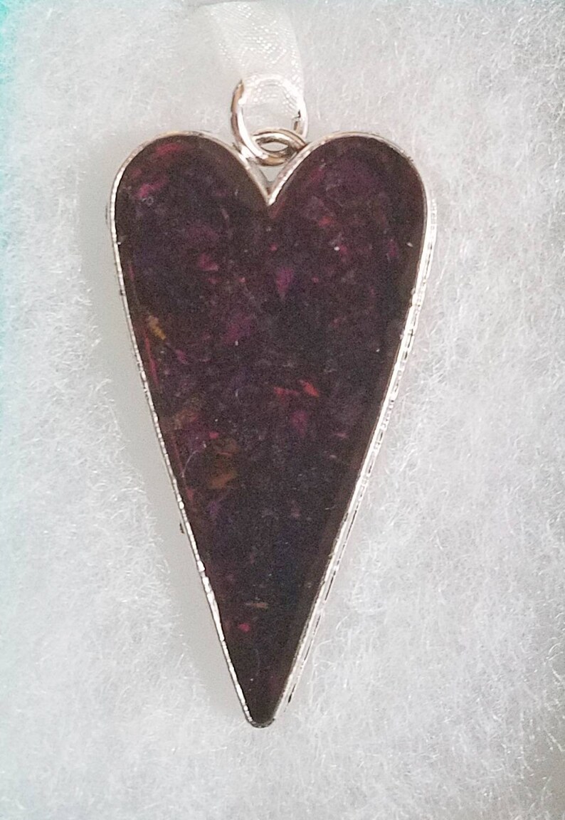 Dried Flower Keepsake Pendant Memorial Jewelry Keepsake Etsy