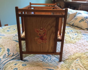 whitney brothers antique doll cribs