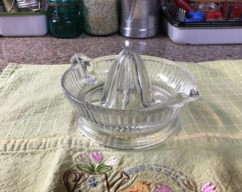 Clear Glass Juicer