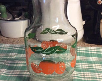Orange Juice Carafe / Glass /