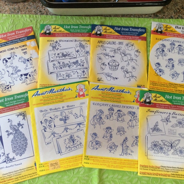 Aunt Marthas Hot Iron Transfers - Etsy
