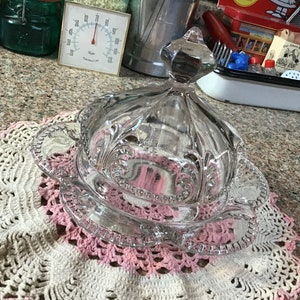 Crown Butter Dish