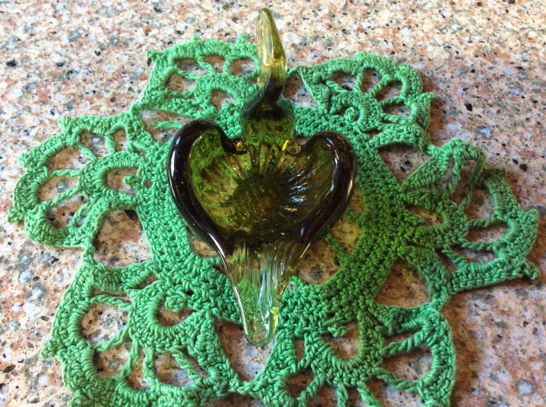 Green Swan Dish