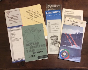 Oregon Brochures / Forest Guides
