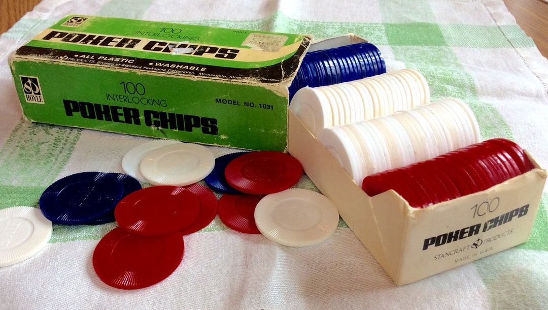 Hoyle Poker Chips / 100 Piece Etsy
