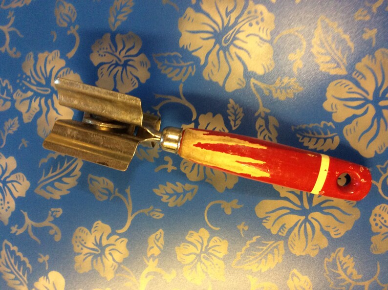 Ekco red handled knife sharpener Etsy