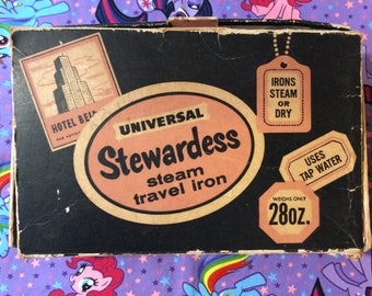 Stewardess Steam Travel Iron