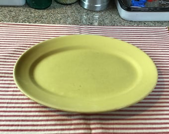 Wallace Yellow Platter