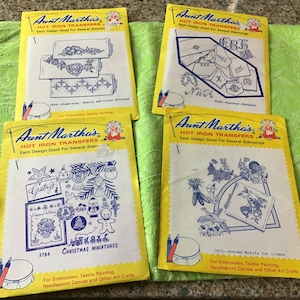 Aunt Martha’s Iron on Transfer - Etsy