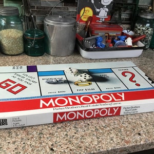 Parker Brothers Monopoly Game