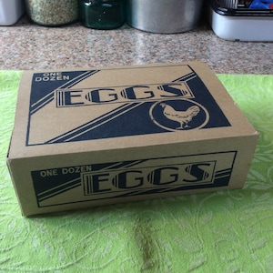 Caja de huevos de cartón