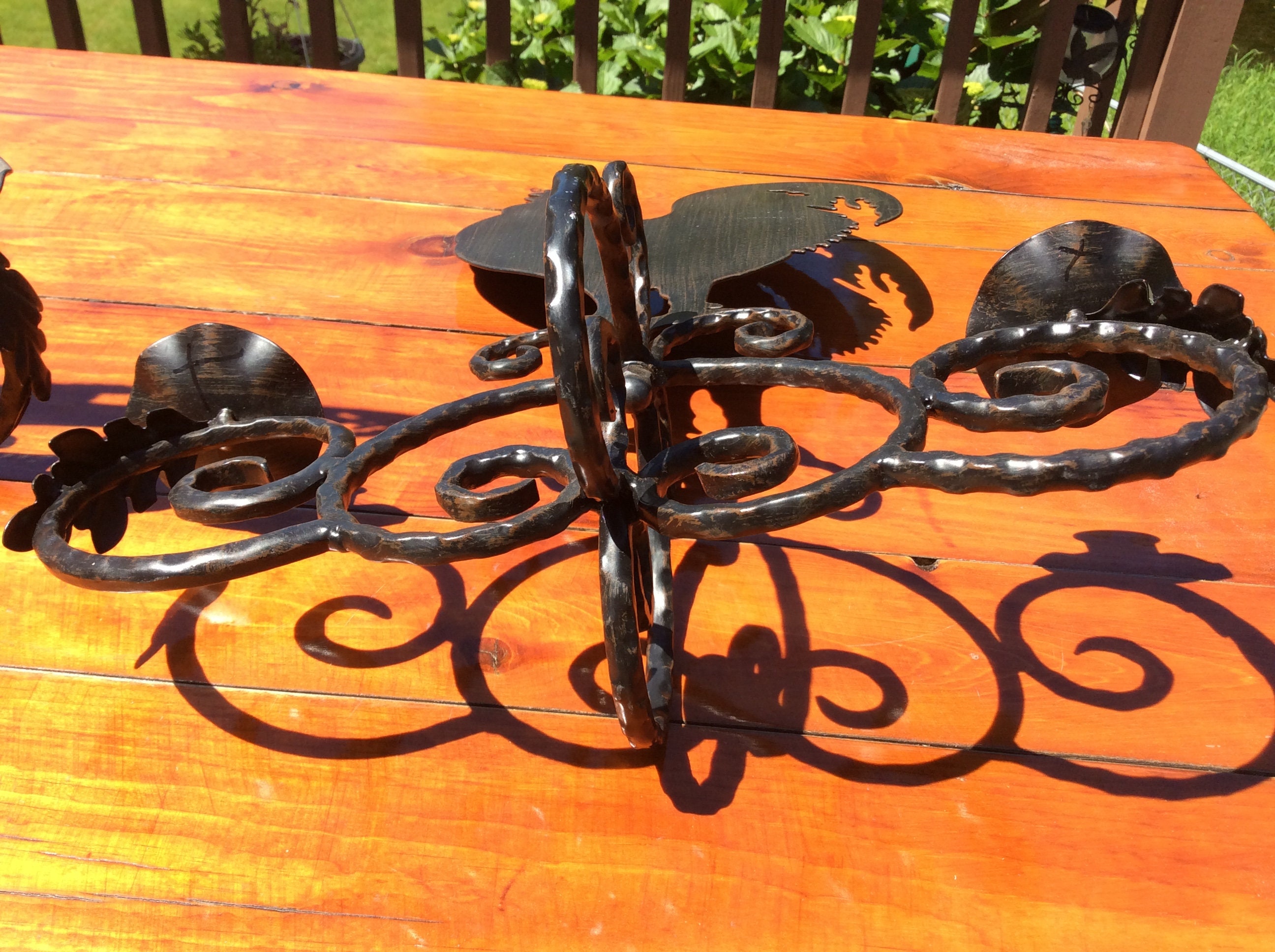 Black Chicken Candle Holders Etsy