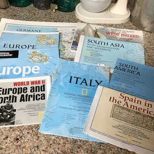 Mapas Geográficos Nacionales / Europa