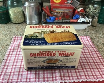 Nabisco Shredded Wheat Tin