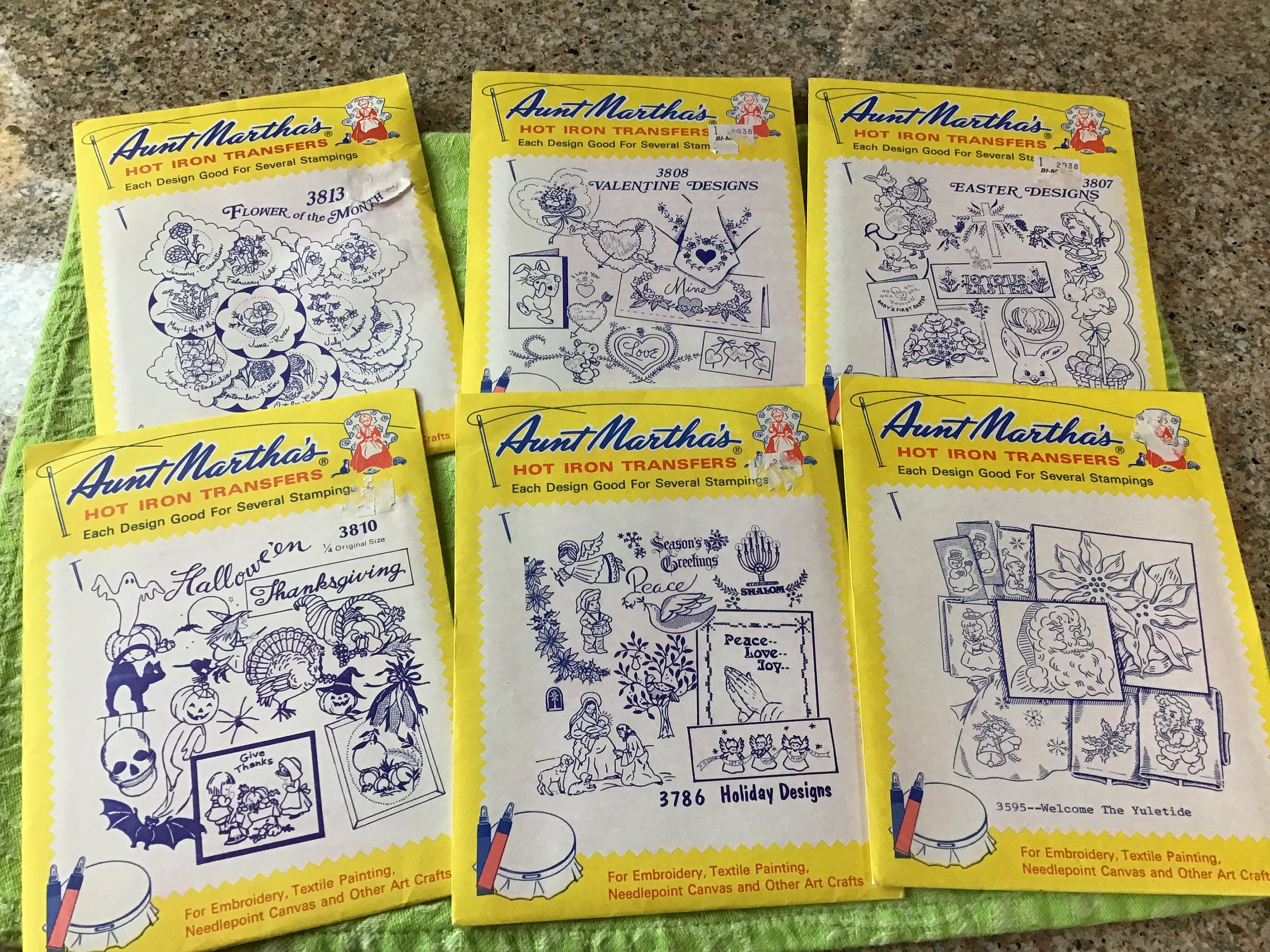 Aunt Martha’s Iron on Transfer - Etsy