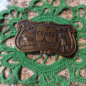 Cenex Belt Buckle/ Farmers Union