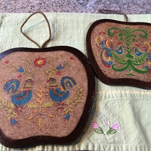 Wood / Cork Trivets / 2