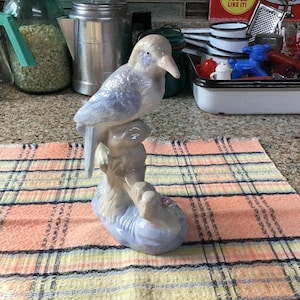 Ceramic Bird Figurine