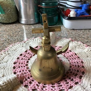 Brass Anchor Bell