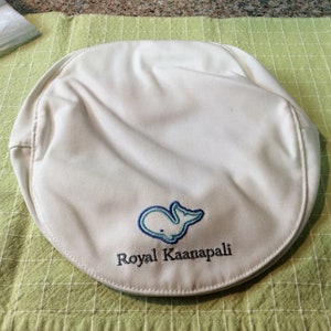 White Golf Hat / Royal Kaanapali
