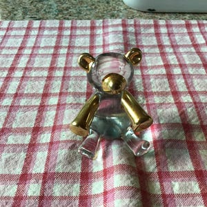 Glass  Bear Figurine