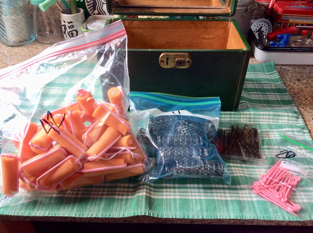 Hair Rollers in Box - Etsy